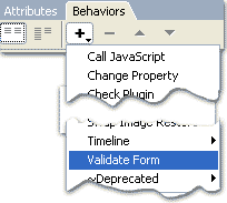 validate behavior
